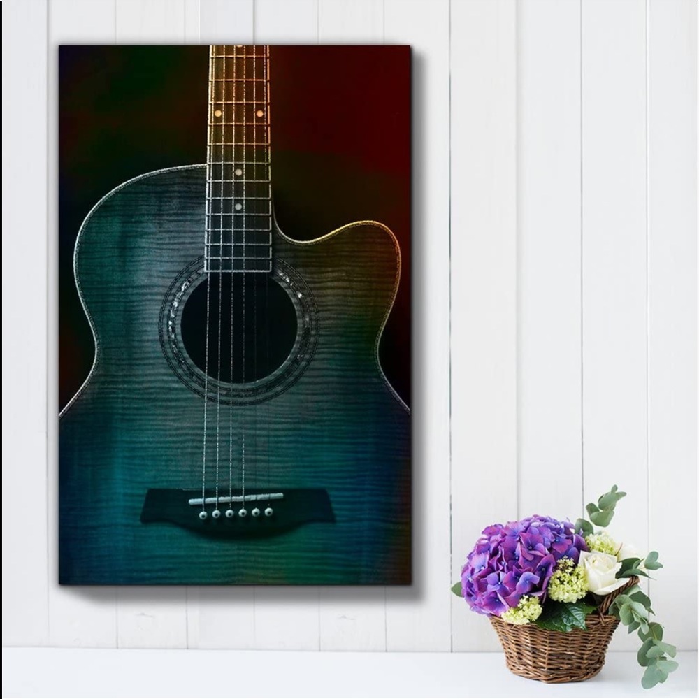 Art canvas print guitar 🎸